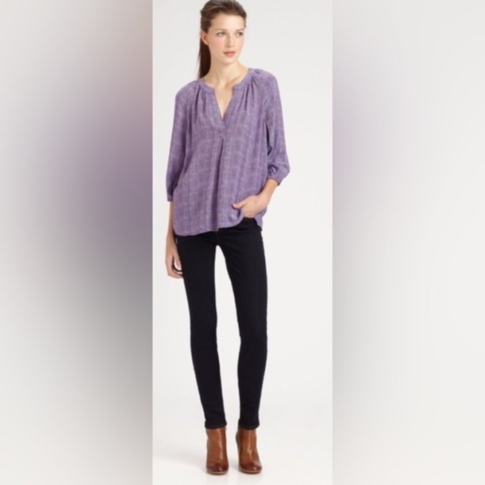 Joie Addie B 100% Silk Blouse size XS